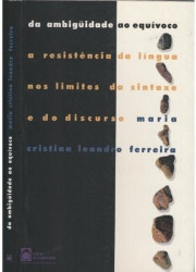 Capa de Da ambiguidade ao equívoco. - Maria Cristina Leandro Ferreira