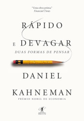 Capa de Rápido e devagar - Daniel Kahneman