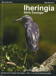 Capa de Iheringia - 