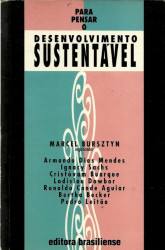 Capa de Para pensar o desenvolvimento sustentável - Armando Dias Mendes, Ignacy Sachs, et al.