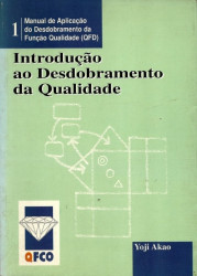Capa de Introdução ao desdobramento da qualidade - Yoji Akao