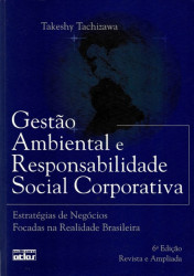 Capa de Gestão ambiental e responsabilidade social corporativa - Takeshy Tachizawa