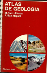 Capa de Atlas de Geologia - M. Font-Altaba e A. San Miguel