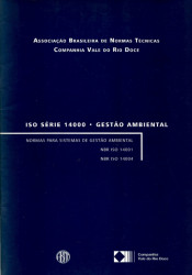 Capa de Normas para sistema de gestão ambiental - Companhia Vale do Rio Doce