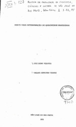 Capa de Chave para determinação de Quirópteros Brasileiros - Luiz Dino Vizotto e Valdir Antonio Taddei