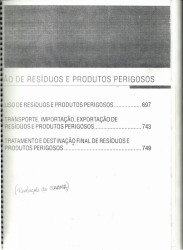 Capa de Gestão de Resíduos e Produtos Perigosos - CONAMA