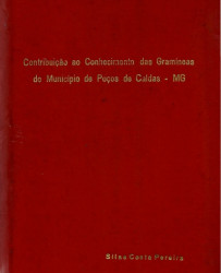Capa de Contribuição ao conhecimento das gramíneas do município de Poços de Caldas-MG - Silas Costa Pereira