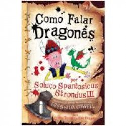 Capa de Como falar dragonês - Cressida Cowell