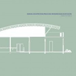 Capa de Manual de estrutura física das unidades básicas de saúde - Brasil. Ministério da Saúde. Secretaria de Atenção à Saúde. Departamento de Atenção Básica.