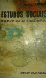 Capa de Estudos Sociais - Antônio Xavier Teles