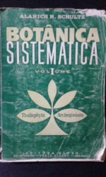 Capa de Introdução ao Estudo da Botânica Sistemática - Alarich R. Schultz