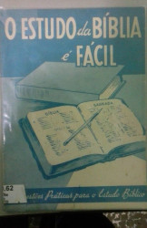 Capa de O ESTUDO da BÍBLIA é FÁCIL - GUILHERME ORR