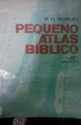 Capa de PEQUENO ATLAS BÍBLICO - H. H. ROWLEY