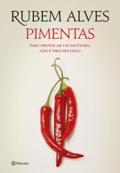 Capa de Pimentas - Rubem Alves