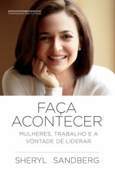 Capa de Faça acontecer - Sheryl Sandberg