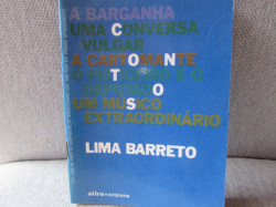 Capa de A barganha - Lima Barreto
