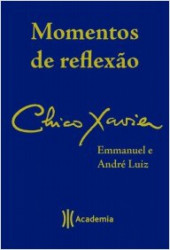 Capa de Momentos de reflexão - Francisco Cândido Xavier
