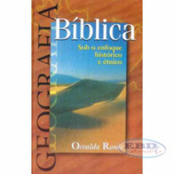 Capa de Geografia bíblica - Osvaldo Ronis