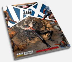 Capa de Vingadores VS X-Men - 07 - Stan Lee