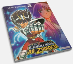 Capa de Os Cavaleiros do Zodíaco livro ilustrado 2 - Masami Kurumada