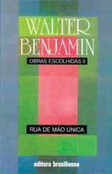 Capa de Ruas de Mão Única - Walter Benjamin