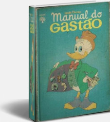 Capa de Manual do Gastão - Walt Disney