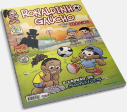 Capa de Ronaldinho Gaúcho n. 50 - Mauricio de Sousa