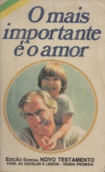 Capa de O mais importante é o amor - 