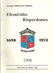 Capa de Efemérides riopardenses - Cônego Newton de Ângelis