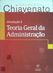 Capa de Introdução à teoria geral da administração - Idalberto Chiavenato