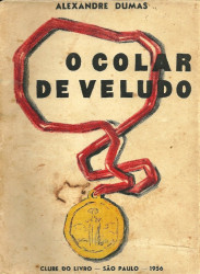Capa de O colar de veludo - Alexandre Dumas