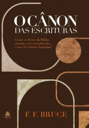 Capa de O cânon das escrituras - F. F. Bruce