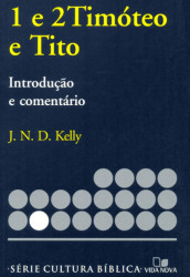 Capa de 1 e 2 Timóteo e Tito - J. N. D. Kelly