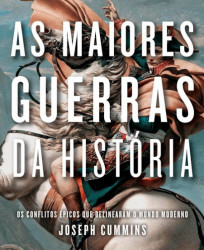 Capa de As maiores guerras da História - Joseph Cummins