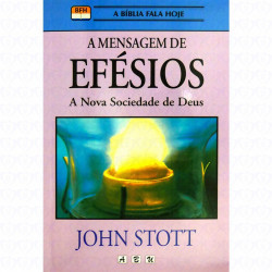 Capa de A mensagens de Efésios - John R. W. Stott