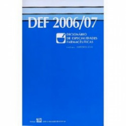 Capa de DEF - Dicionário de Especialidades Farmacêuticas - MELO, José M.S.