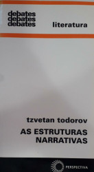 Capa de As estruturas narrativas - Tzvetan Todorov