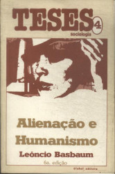 Capa de Alienação e Humanismo - Leôncio Basbaum