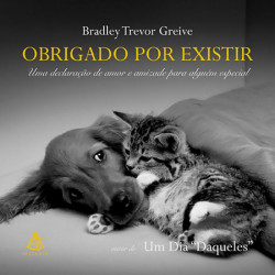Capa de Obrigado por existir - Bradley Trevor Greive