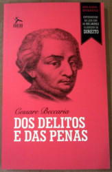 Capa de Dos delitos e das penas - Cesare Beccaria