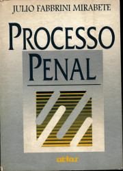 Capa de Processo penal - Julio Fabbrini Mirabete