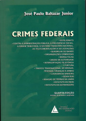 Capa de Crimes federais - José Paulo Baltazar Junior