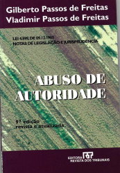 Capa de Abuso de autoridade - Gilberto Passos de Freitas e Vladimir Passos de Freitas