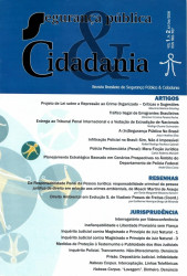 Capa de Segurança Pública & Cidadania - Vol. 1 N. 2 - Diversos