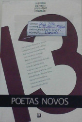 Capa de 13 Poetas Novos - Vário Autores