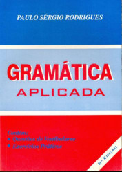 Capa de Gramática aplicada - Paulo Sérgio Rodrigues Carvalho