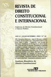 Capa de Revista de direito constitucional e internacional n.44 - Diversos