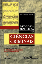 Capa de Revista Brasileira de Ciências Criminais - n° 33 - Diversos