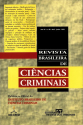 Capa de Revista Brasileira de Ciências Criminais - n° 38 - Diversos