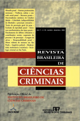 Capa de Revista Brasileria de Ciências Criminais - n. 45 - Diversos